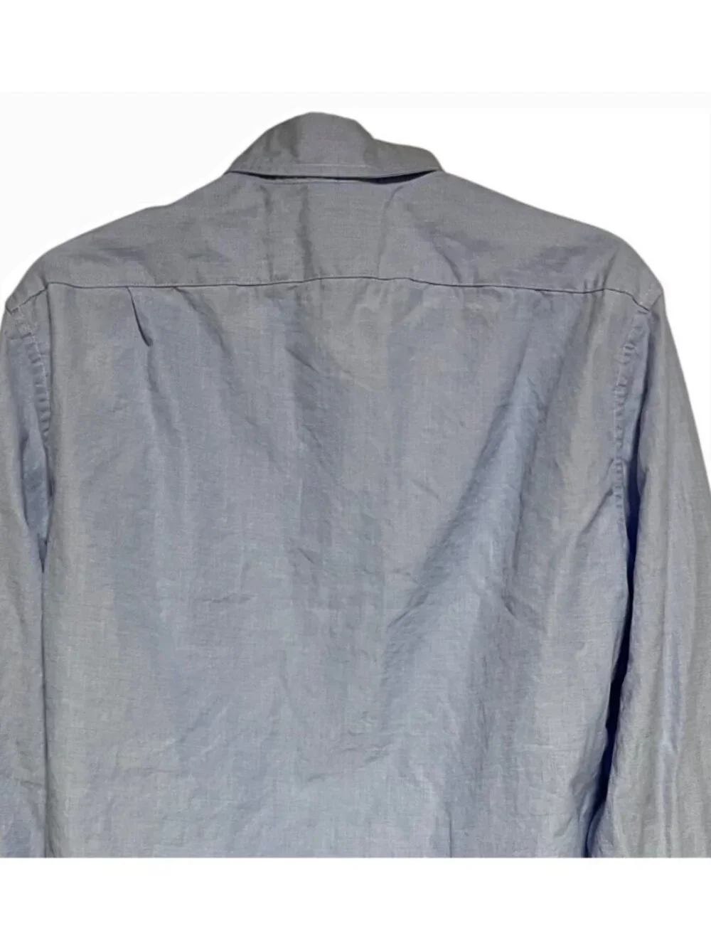 J. Crew Mens Slim Fit Button Down Shirt Size S Blue Business Casual Versatile